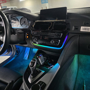 bmw엠비언트 3시리즈 출장시공 비노출 간접조명