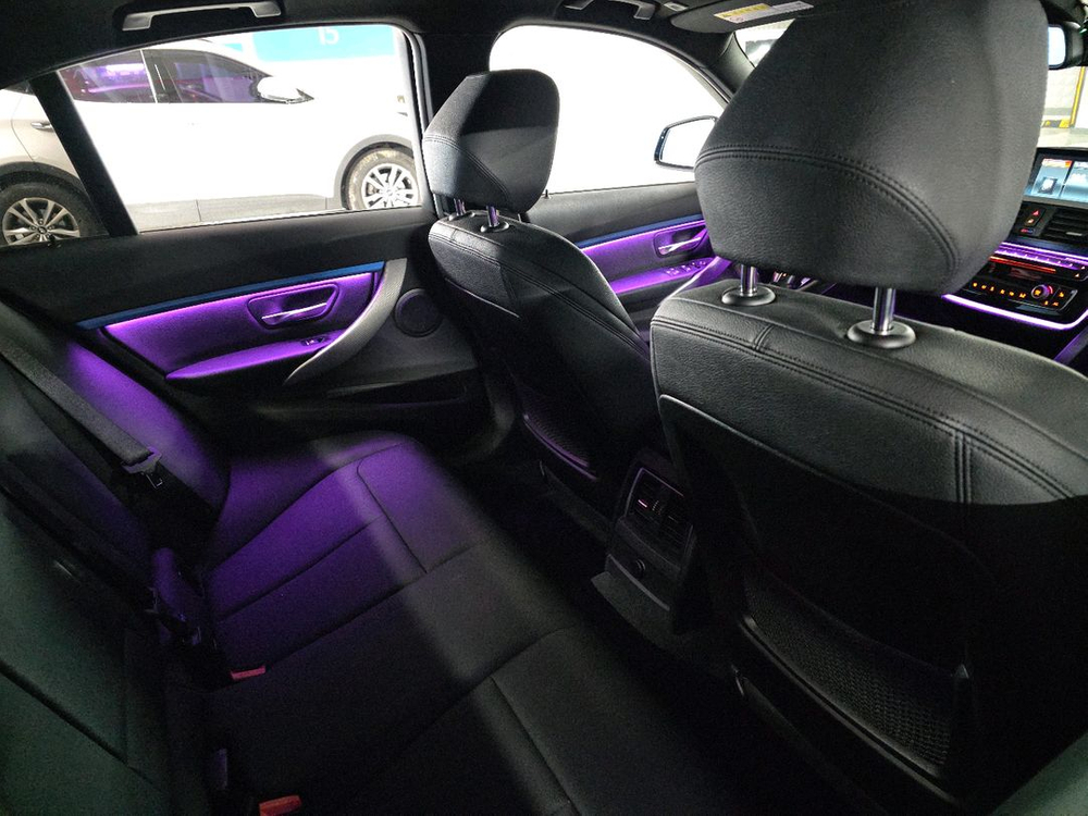 bmw엠비언트 3시리즈 출장시공 비노출 간접조명--2