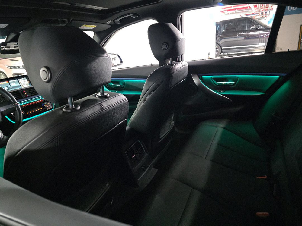 bmw엠비언트 3시리즈 출장시공 비노출 간접조명--3