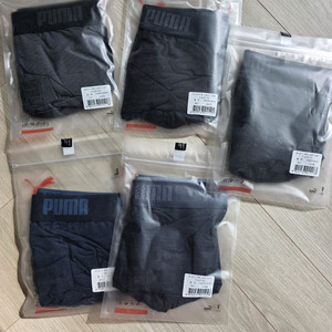 퓨마 100사이즈 남성 드로즈 팬티 5 세트