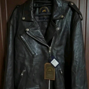 (새상품)젠틀맨즈컨셉 바이크 라이더 천연가죽자켓 100, 다크 브라운색,정가890,000원