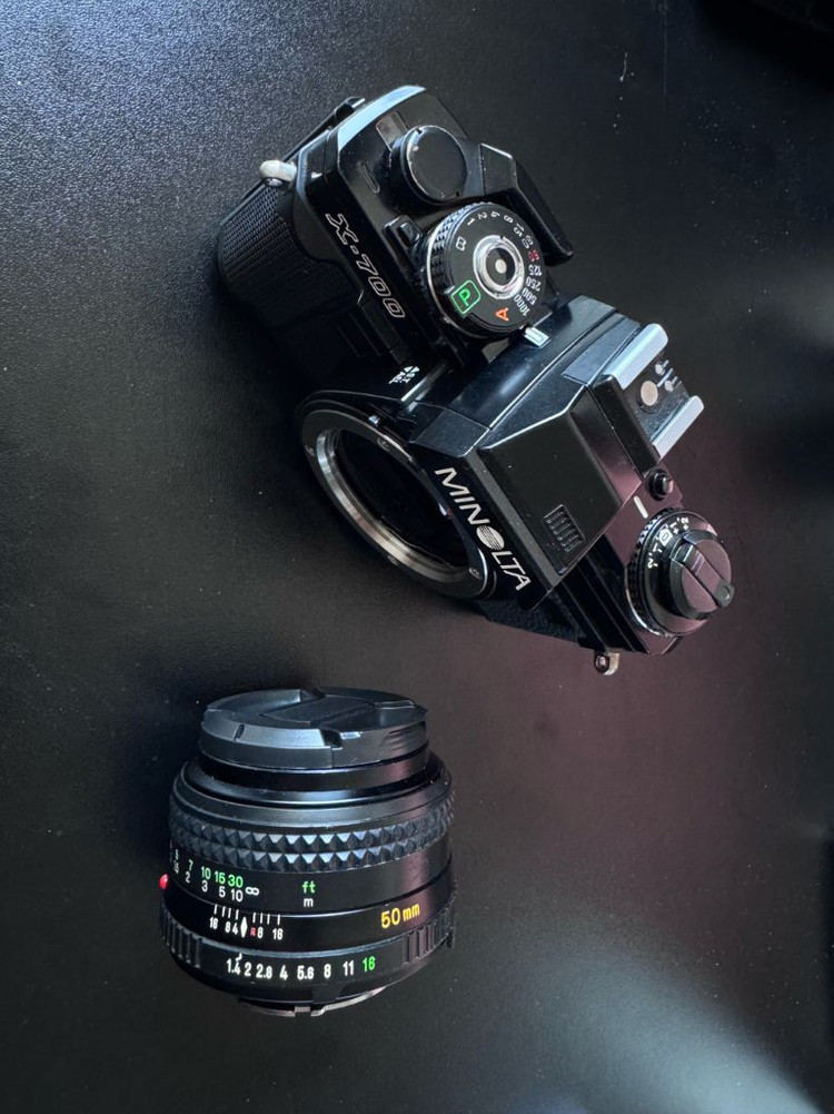 미놀타 50mm md렌즈 1.4 이미지