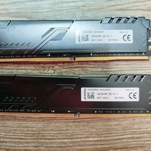 킹스톤 HyperX FURY DDR4 16GB 3200MHz 램 2개 전주시