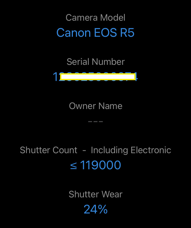 캐논 EOS R5 미러리스 카메라--6