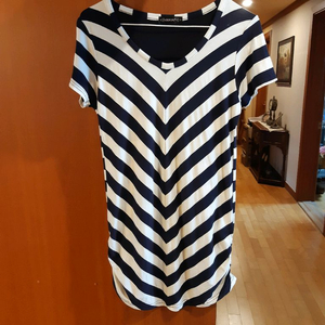 스트라이프 반팔 티셔츠(끄레아또레)