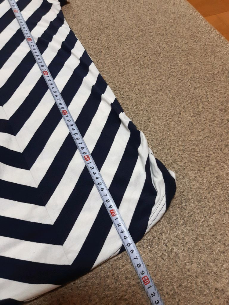 스트라이프 반팔 티셔츠(끄레아또레)--4