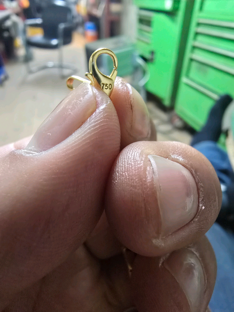 순금18k 체인 목걸이--2