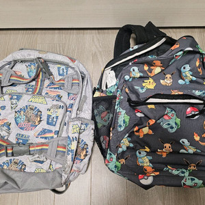 스타워즈 & 포켓몬 백팩 2개