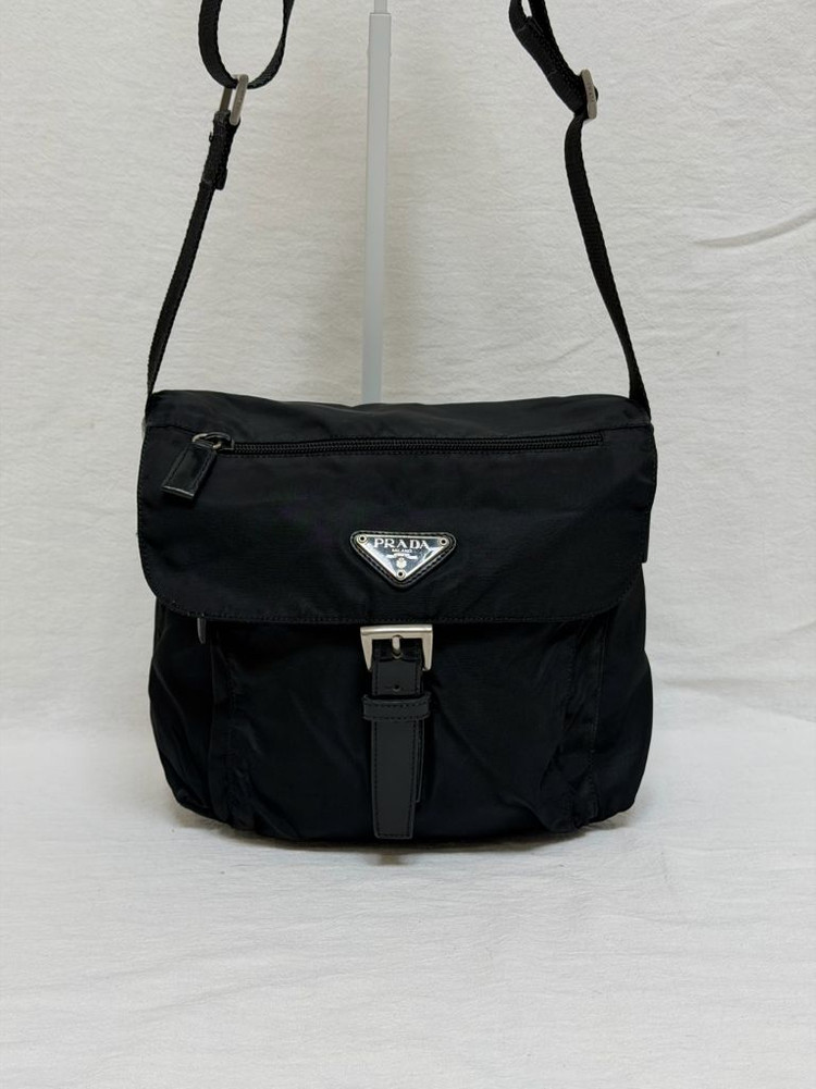 정품 프라다 포코노 나일론 메신저백 크로스백 숄더백 주우재백--1