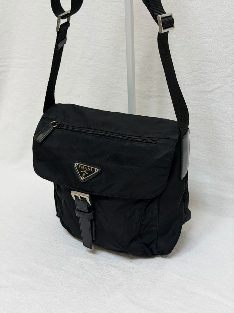 정품 프라다 포코노 나일론 메신저백 크로스백 숄더백 주우재백--4