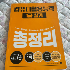 시나공 컴퓨터활용능력 1급실기