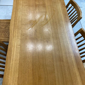 원목 다이닝 테이블 의자 세트