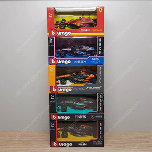 [분당]F1 다이캐스트 자동차 모형 메인5종 일괄 (새상품)