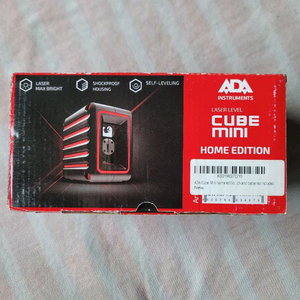 [ADA CUBE MINI 레이저 레벨기] 미사용 새제품(풀세트 판매합니다)