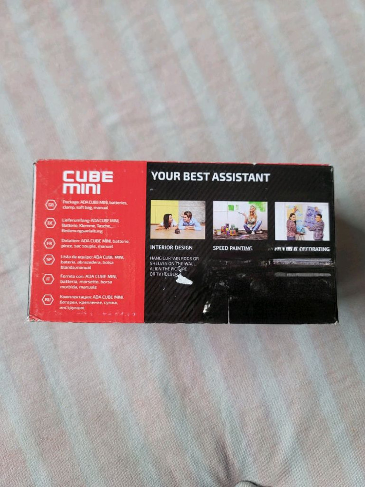 [ADA CUBE MINI 레이저 레벨기] 미사용 새제품(풀세트 판매합니다)--1