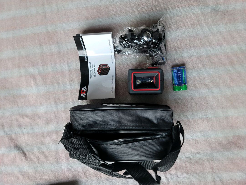 [ADA CUBE MINI 레이저 레벨기] 미사용 새제품(풀세트 판매합니다)--2