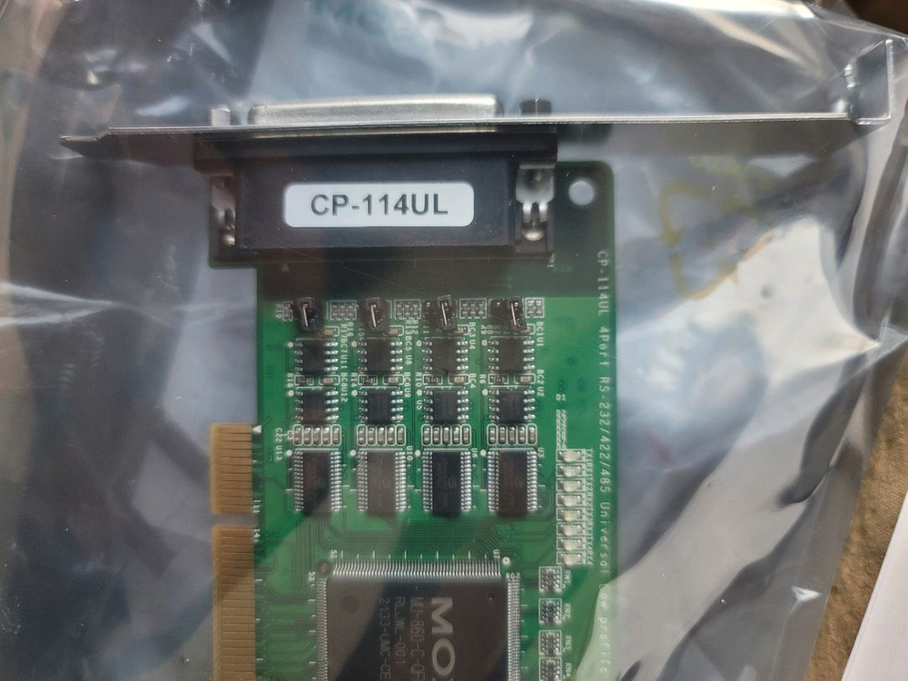 MOXA CP-114UL PCI 스마트 시리얼카드 미사용 새제품 판매합니다.--2