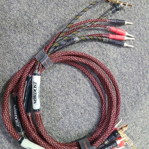 바이와이어링 스피커 케이블 (자작품)