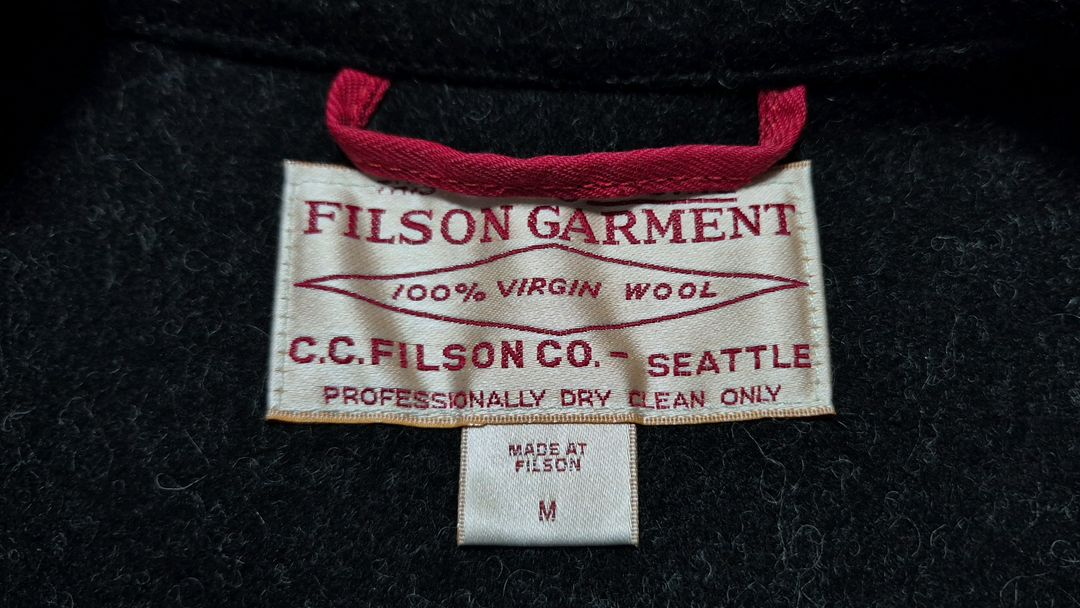 [FILSON] 필슨 MACKINAW CRUISER 자켓 차콜 M 이미지