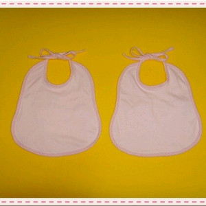 아기 턱받이 2개 세트 이미지