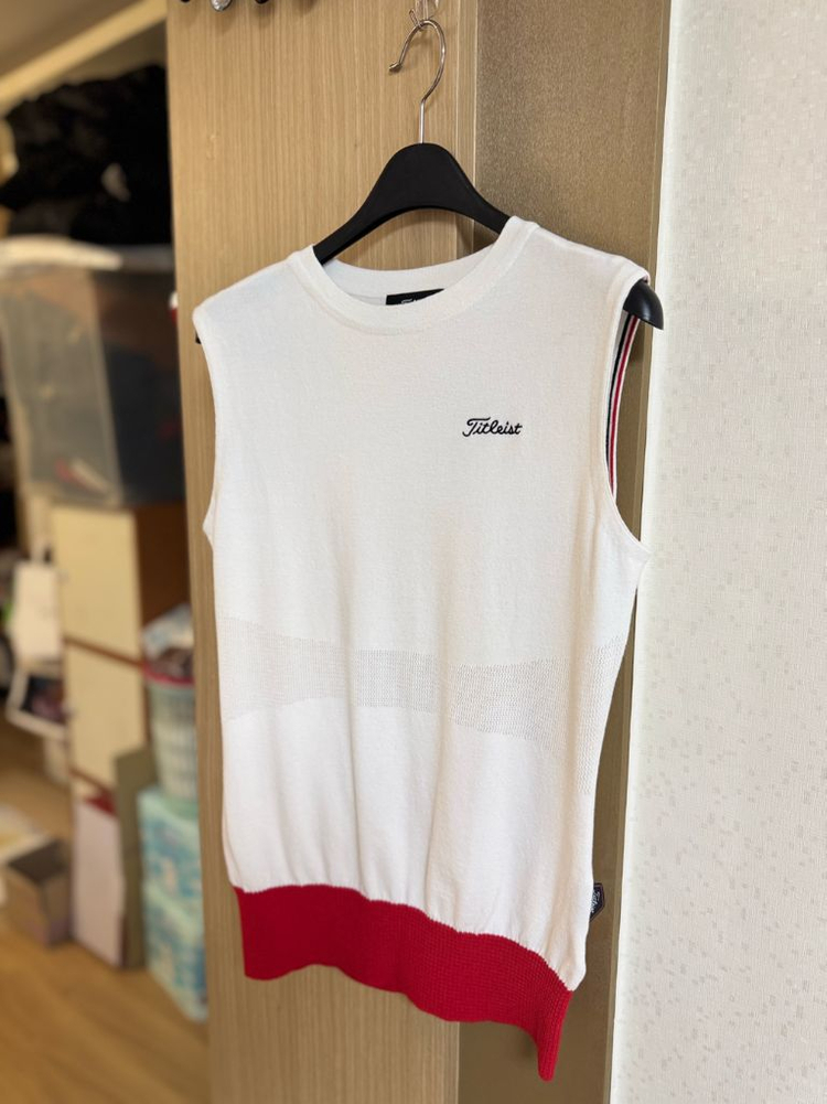 정품 타이틀리스트 니트조끼(S)정가30--1