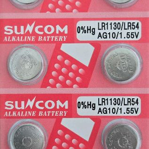 suncom 선컴 lr1130 배터리 건전지