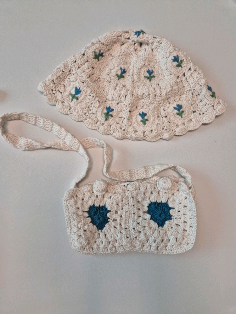 수어플룸 4y 외 에밀에이다 가방 모자 일괄--1