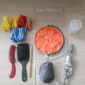 국가고시 미용 헤어시험 재료일괄+천혜인 통가발 드림