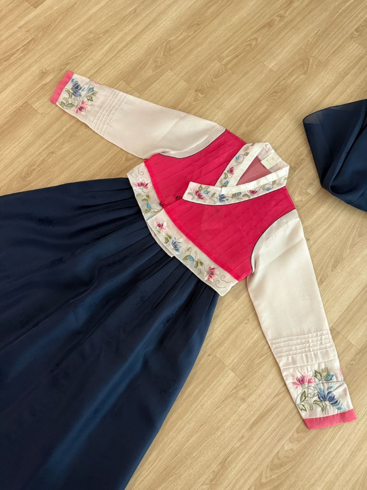 55 66사이즈 한복세트--2