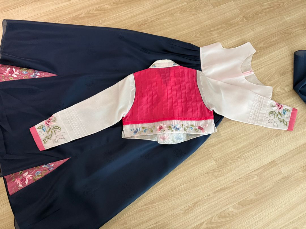 55 66사이즈 한복세트--3