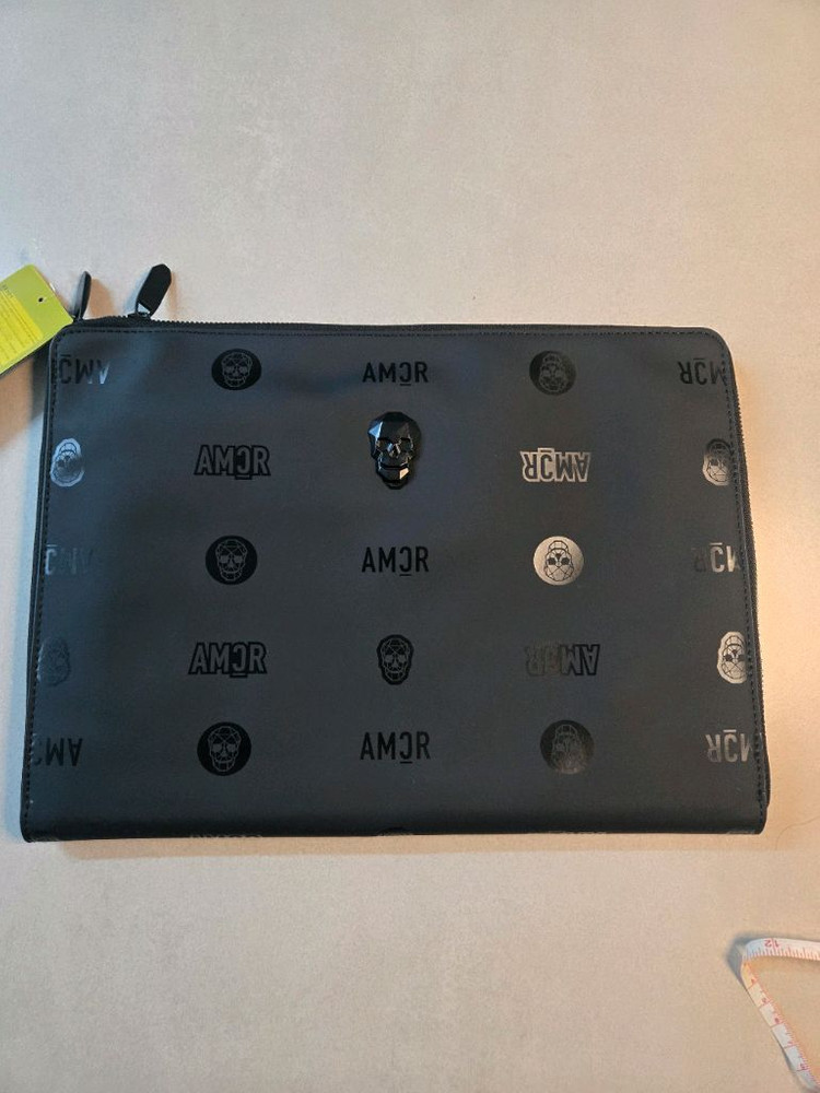 어메이징크리 클러치백 블랙--2