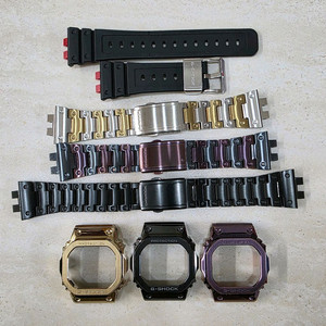 지샥 정품 GMW-B5000 벨베젤3종, 우레탄밴드 일괄