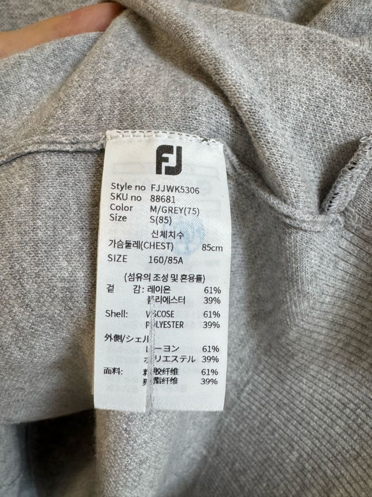 정품 풋조이 여성골프니트(55-통통66)새상품컨디션--6