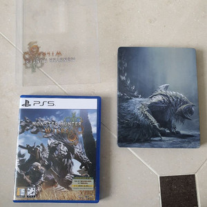 ps5 몬헌와일즈 스틸북 코드미사용