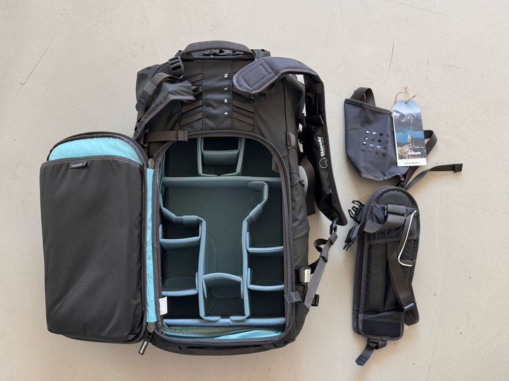 시모다 액션 V2 X50 + 라지 인서트 카메라 백팩--2