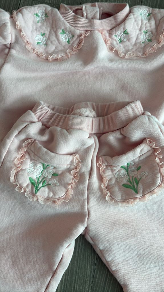 리틀그라운드 룰라비 상하 맨투맨세트 100사이즈--1