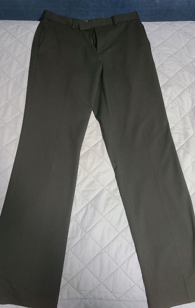 무신사 세미 와이드 슬랙스 급처--1