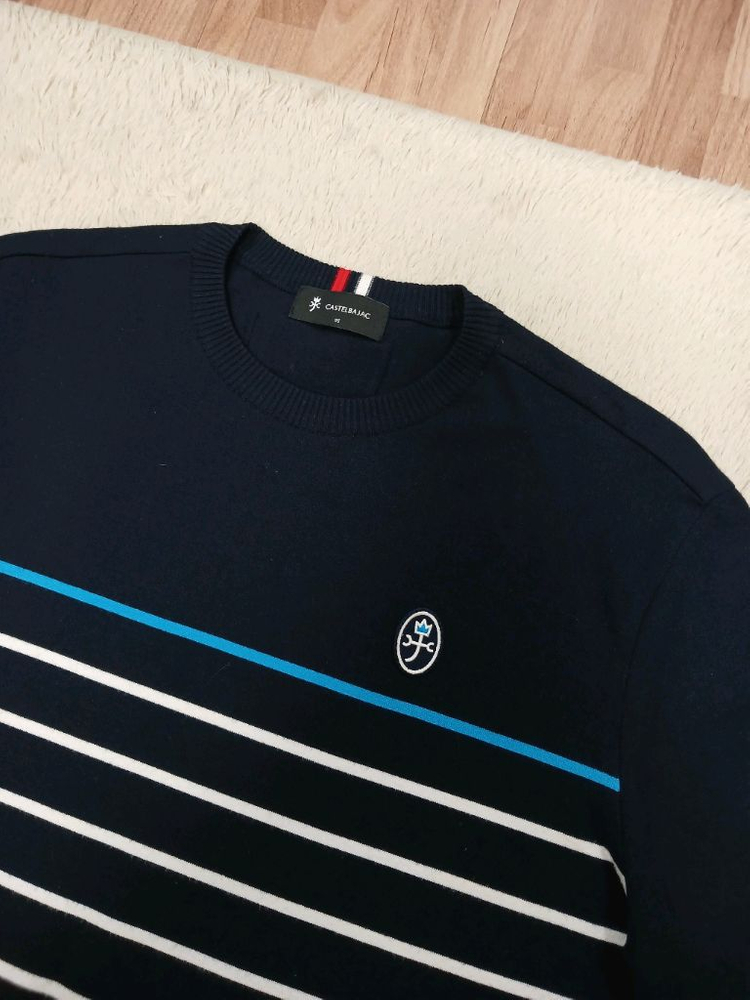 [남성95] 정품 까스텔바작 니트 티셔츠 새것수준 무료배송--1