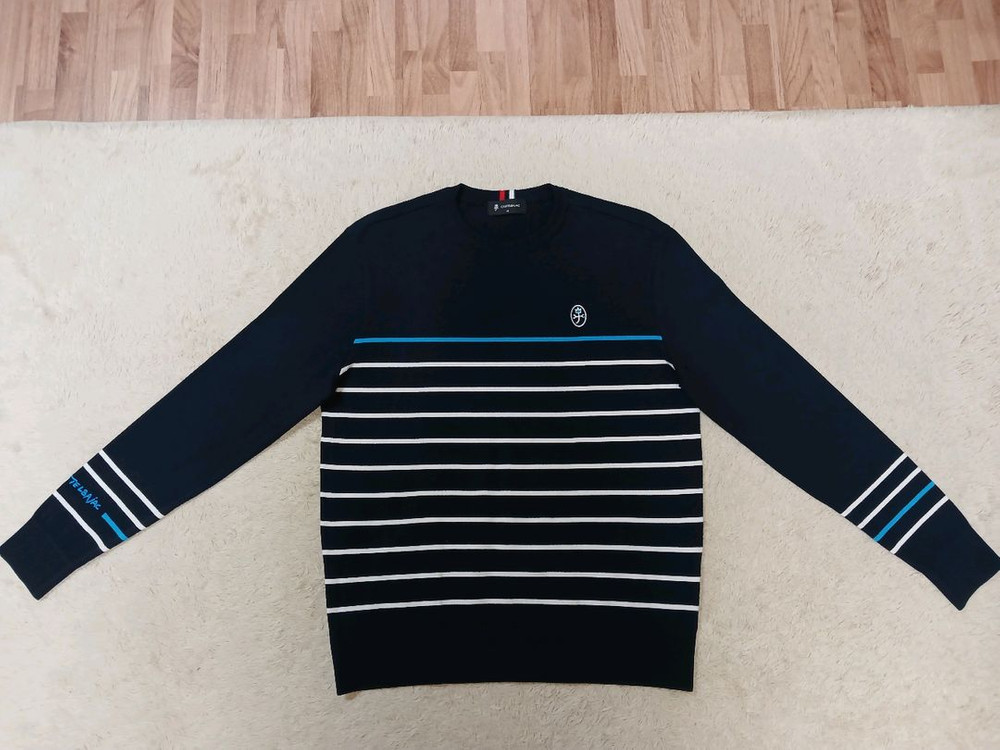 [남성95] 정품 까스텔바작 니트 티셔츠 새것수준 무료배송--3