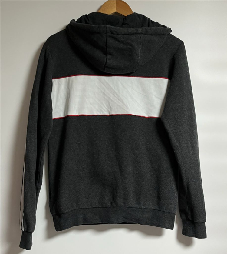 공용 아디다스 오버핏 후드 티셔츠 후드티 XS--9