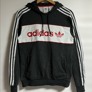 공용 아디다스 오버핏 후드 티셔츠 후드티 XS