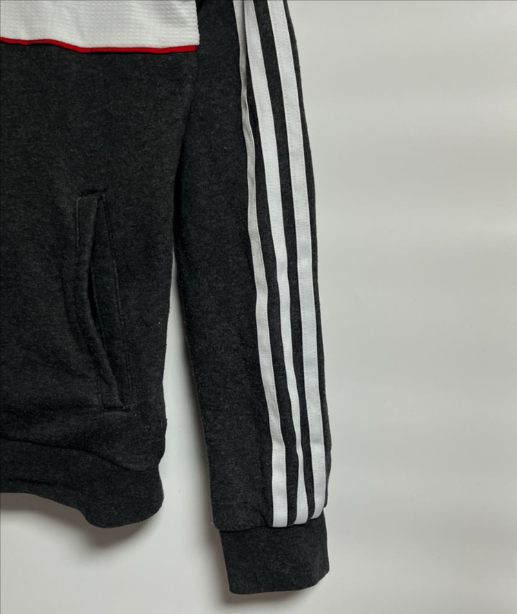 공용 아디다스 오버핏 후드 티셔츠 후드티 XS--1