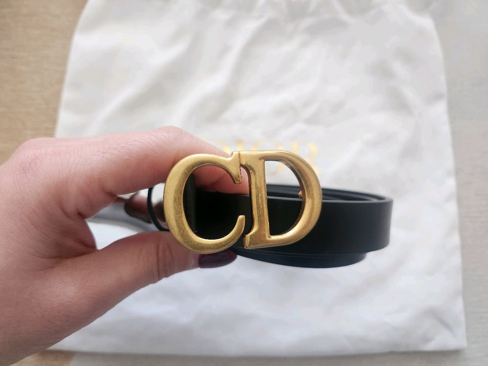 정품새제품 풀박) 디올 새들벨트 75 (2센치) 44~55--4
