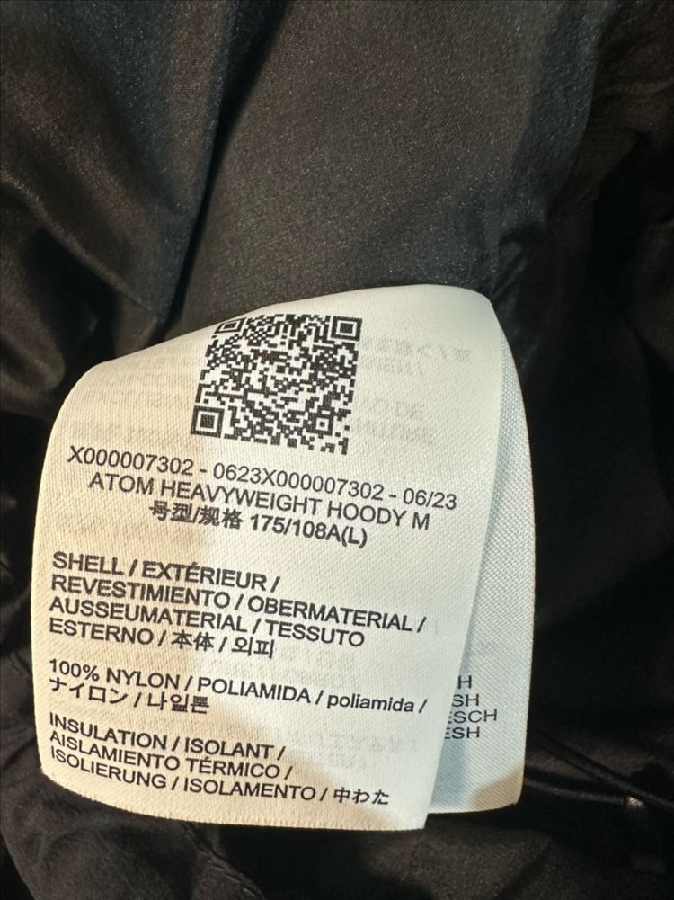 [L] 아크테릭스 아톰 헤비웨이트 블랙--3