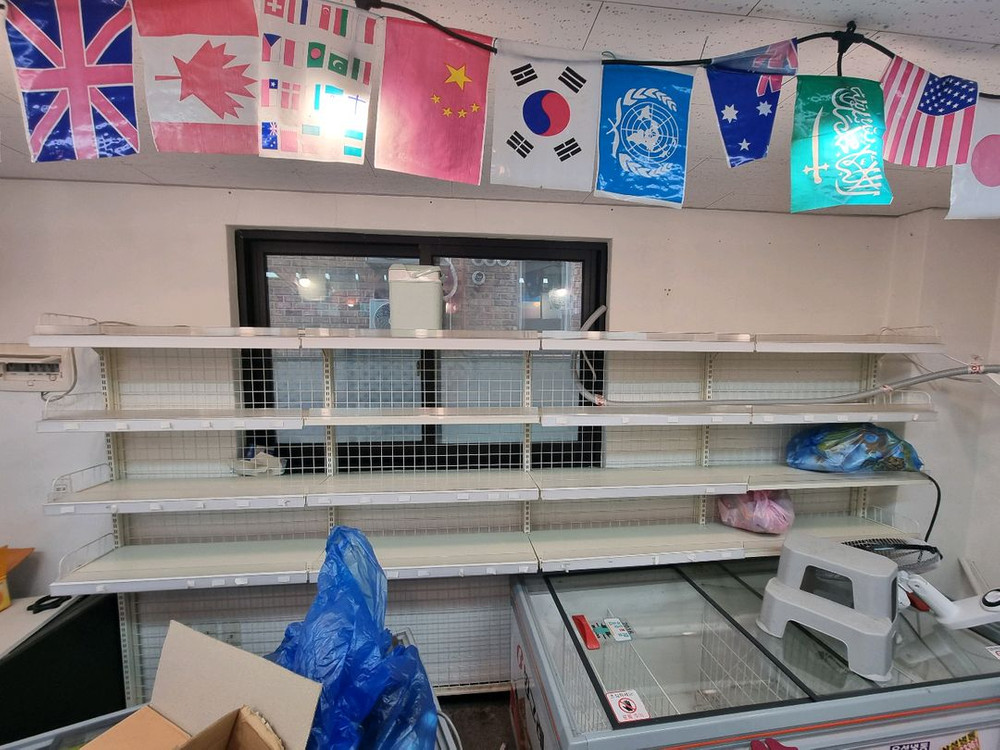 아이스크림진열대 선반 앵글 / 선풍기 이미지