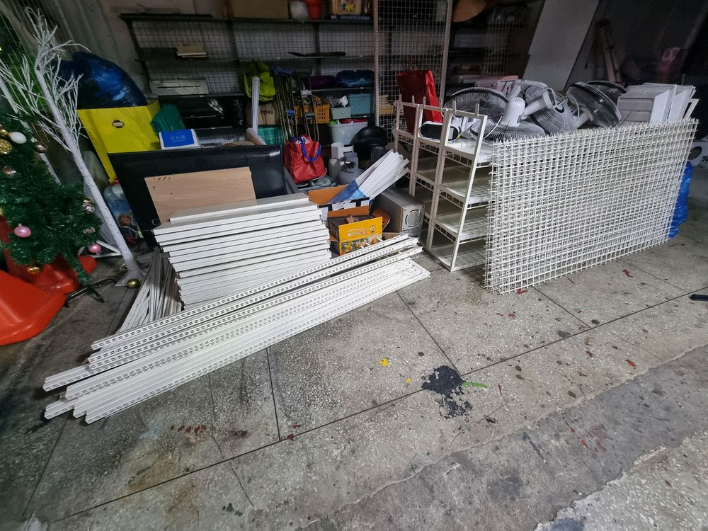 아이스크림진열대 선반 앵글 / 선풍기 이미지