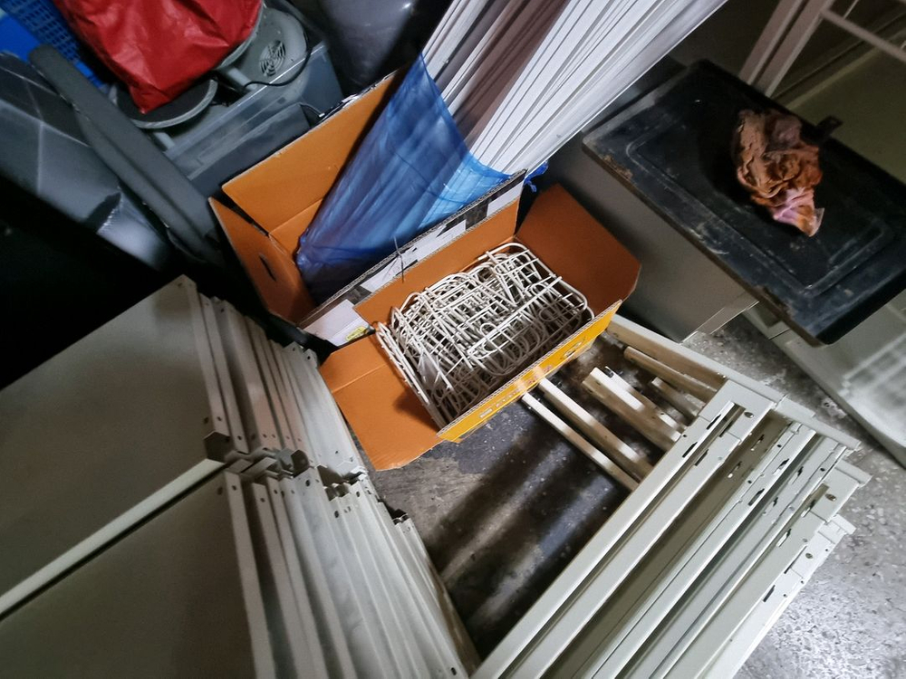 아이스크림진열대 선반 앵글 / 선풍기 이미지