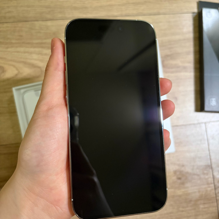 아이폰14프로 128기가 실버--3