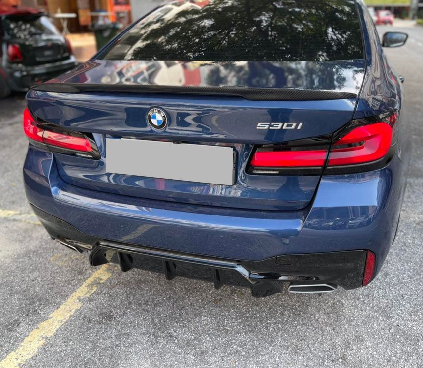 BMW 5시리즈 G30 스포일러 리얼카본 F90 M5--5
