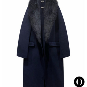 P.A.R.O.S.H.파로쉬 폭스 퍼 울 코트 / 명품 브랜드 / 핸드메이드 상태 최상